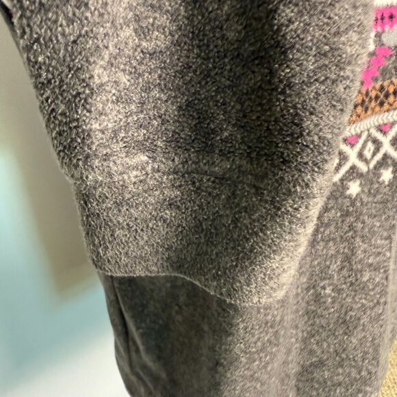 Cuddl Duds Aztec Stars, Women's Size Large, Long Sleeve, Fleece Cozy Shirt 2/$15 - Picture 5 of 9